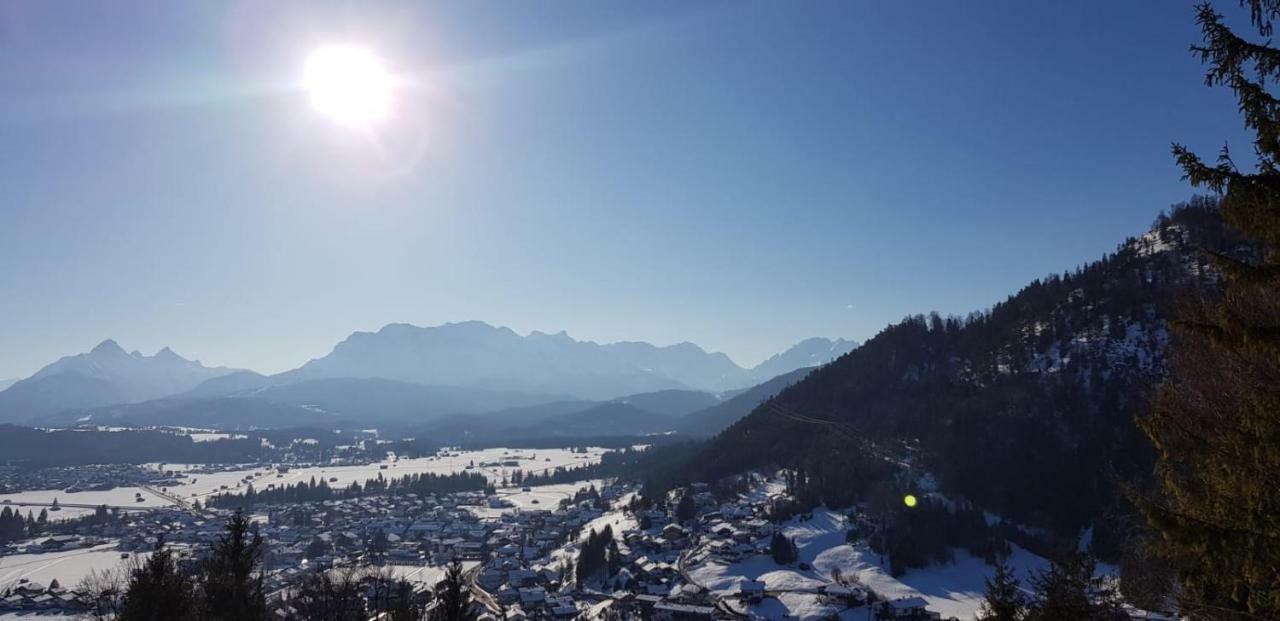 Am Alten Skihang Wallgau Esterno foto