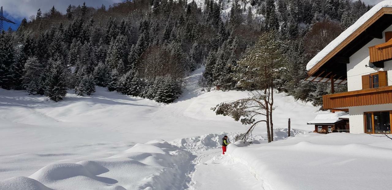 Am Alten Skihang Wallgau Esterno foto